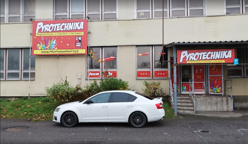 Predajňa pyrotechniky Třinec Predajňa pyrotechniky Třinec